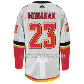 Calgary Flames Trikot SEAN MONAHAN 23 Adidas Weiß Authentic - Herren